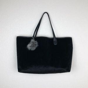Faux Mohair Tote